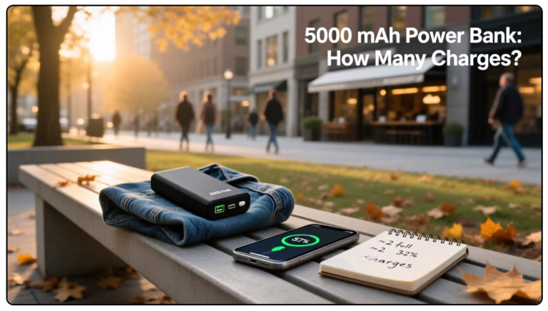 5000 Mah Power Bank How Many Charges