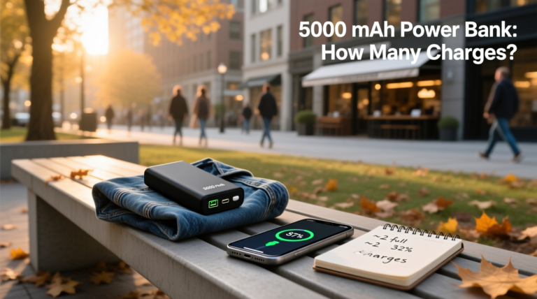 How Much Can a 5000 mAh Power Bank Charge