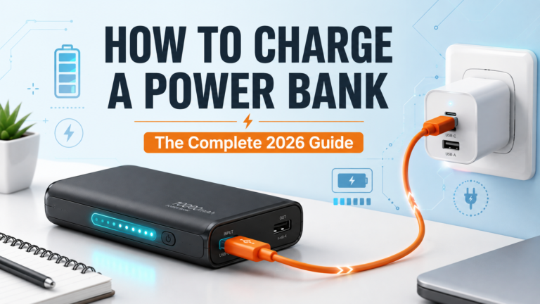 How To Charge Portable Charger Power Bank