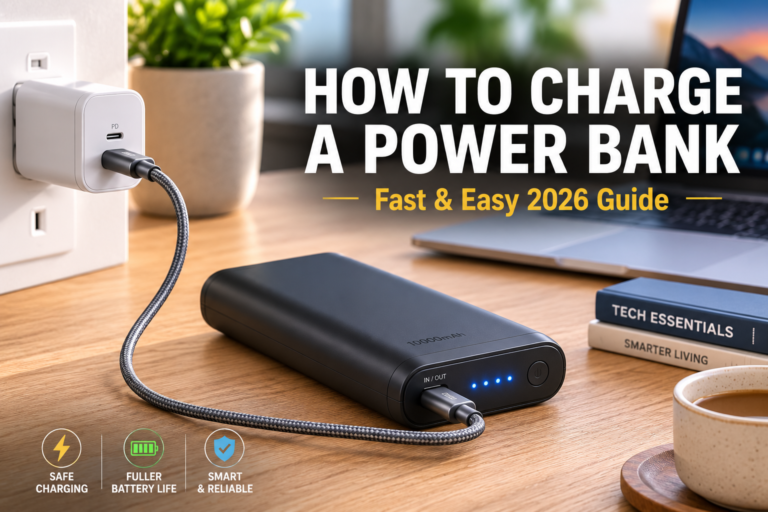 How To Charge The Power Bank