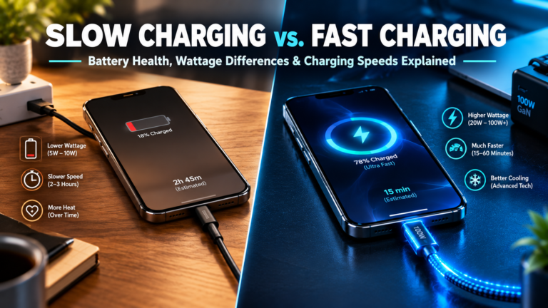 Slow Charging vs Fast Charging